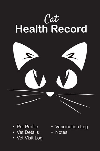 Cat health record vaccine - cat,