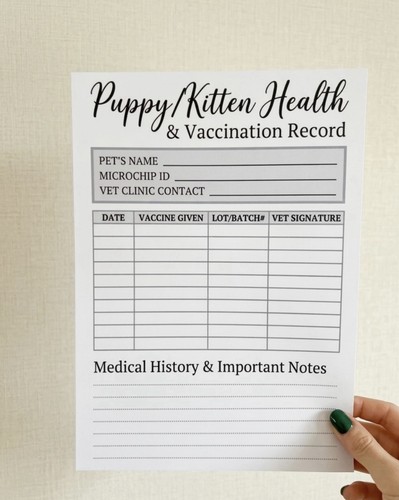 Puppy kitten vaccination - puppy,