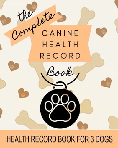 Canine health record book - canine,